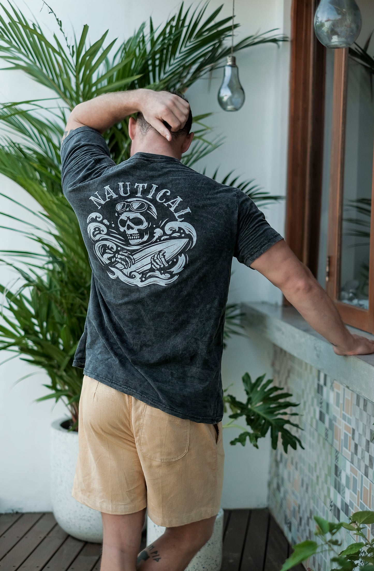 Nautical Grey Wash T-shirt