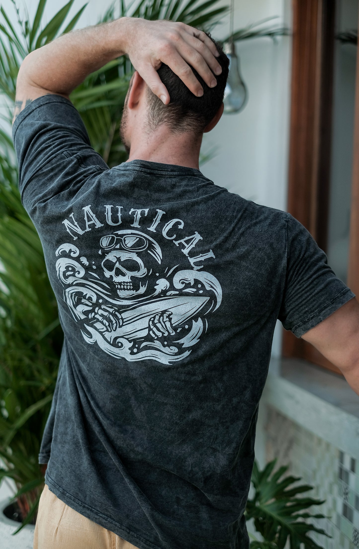 Nautical Grey Wash T-shirt